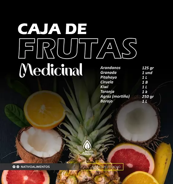 Caja De Frutas Medicinales