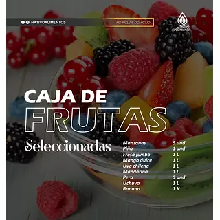 Caja De Frutas Seleccionadas