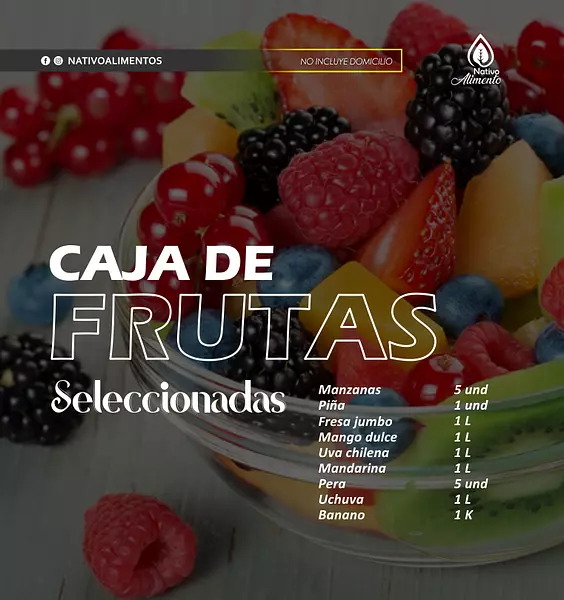 Caja De Frutas Seleccionadas